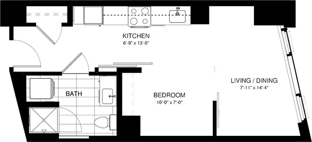 Kawalerka w rezydencji 345, Harrison Ave., Unit 1131, South End, Boston, MA, 02118, obraz 28 49