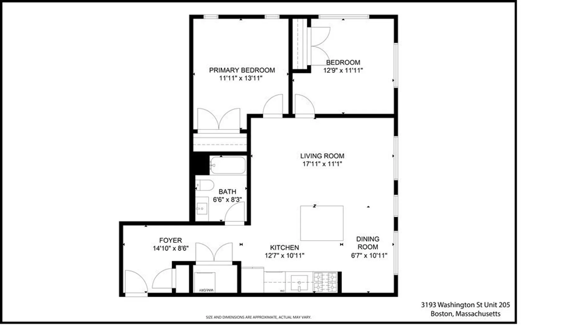 3193, Washington St., Unit 305, Jamaica Plain, Boston, MA, 02130
