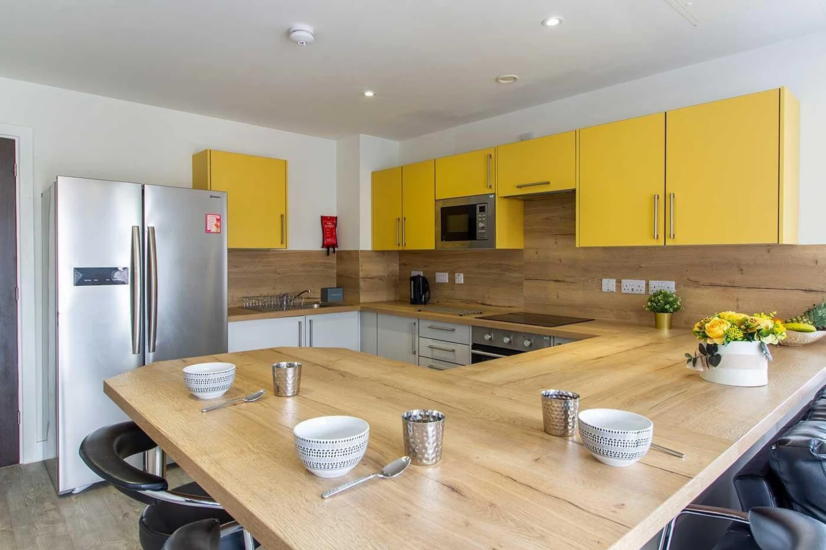 Student-friendly room in  with modern amenities