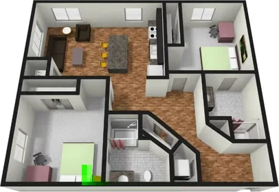 Privatzimmer in der Washington Avenue Southeast, bild 1 von 10