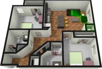 Stanza privata in Washington Avenue Southeast, immagine 1 di 29