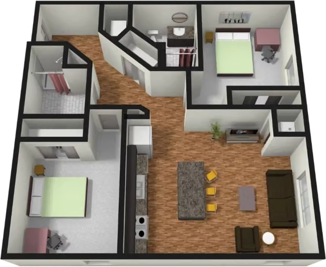 Budget-friendly student room close to campus in 