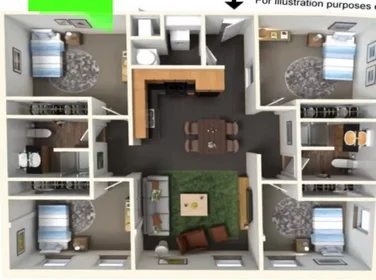 Zimmer zur Miete in einer WG in {area}