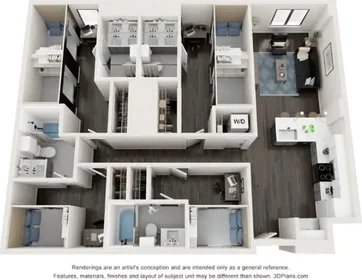 Quarto privado em Rio Grande Street, imagem 1 de 10