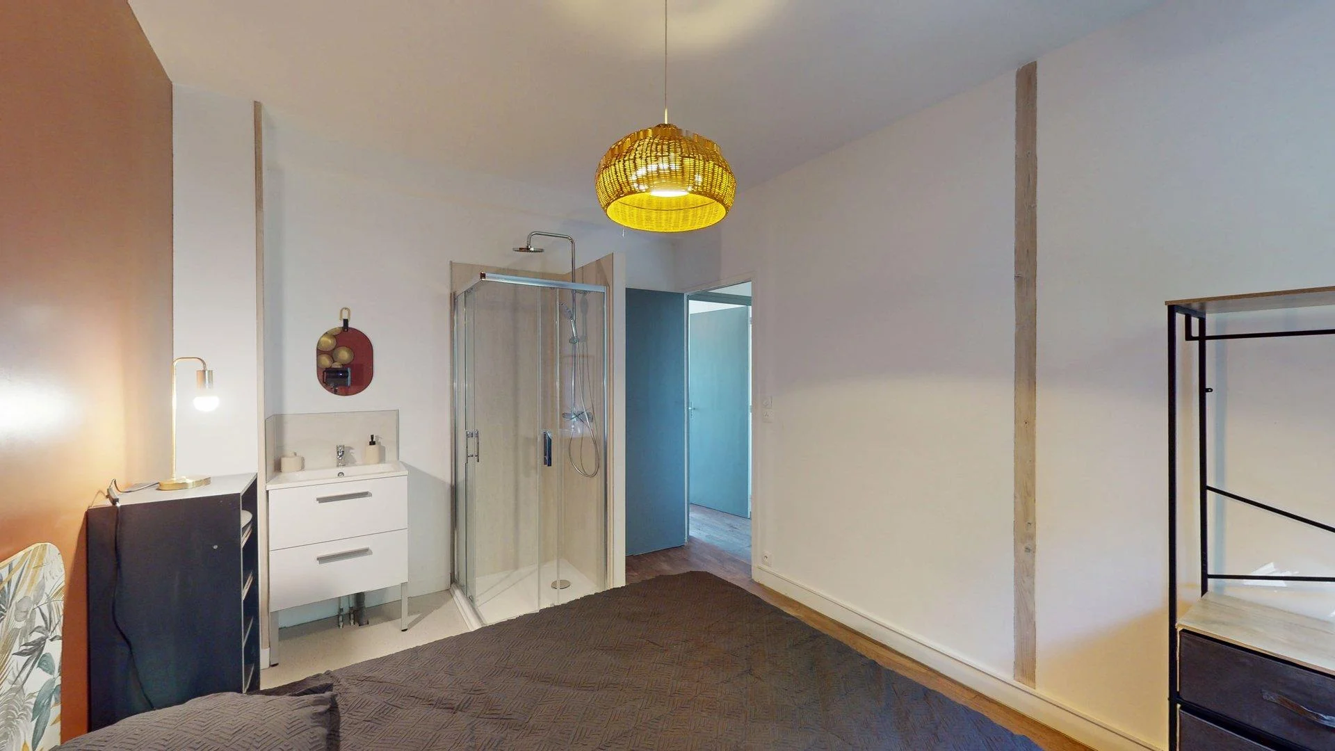 Habitación acogedora para estudiantes disponible en 