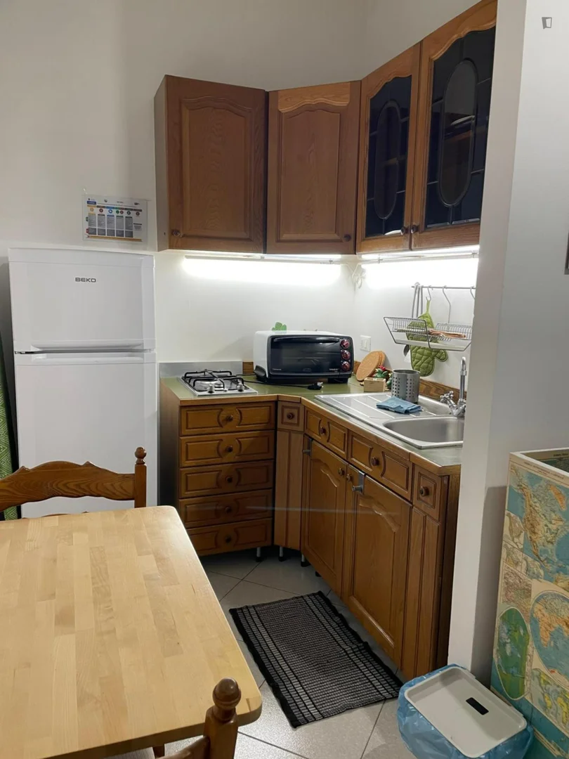 Compact studio apartment ideal for students in 