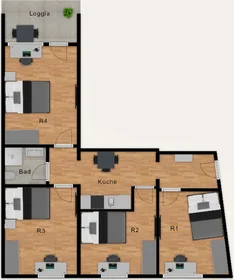 Özel oda konumu Hindelangstraße, 81475 München-Thalkirchen-Obersendling-Forstenried-Fürstenried-Solln, Germany, 2 14 görüntüsü