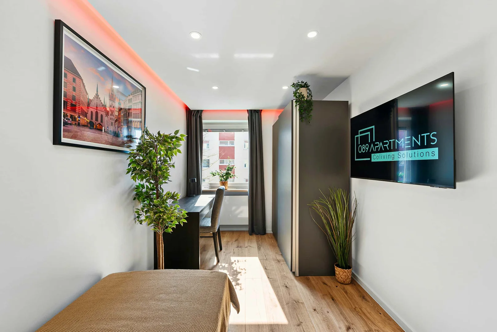 Room for rent in student apartment in , fully furnished