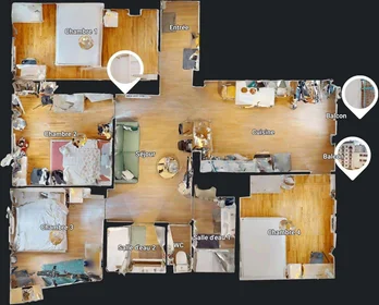 Habitación privada en 4 Rue Charles Lory, 38000 Grenoble, France, imagen 20 de 20