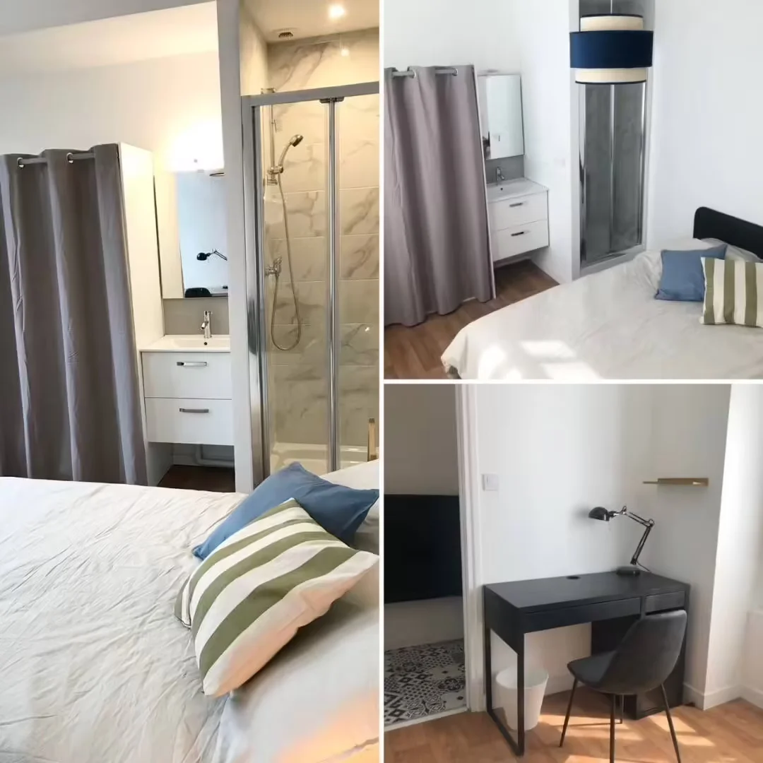 Chambre confortable pour étudiants disponible dans 