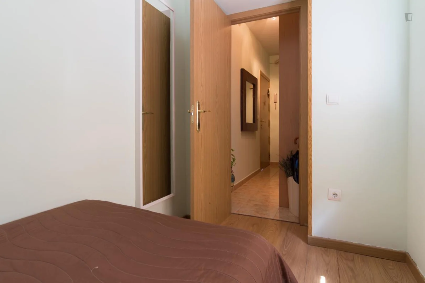 Bright and airy student room with easy university access in