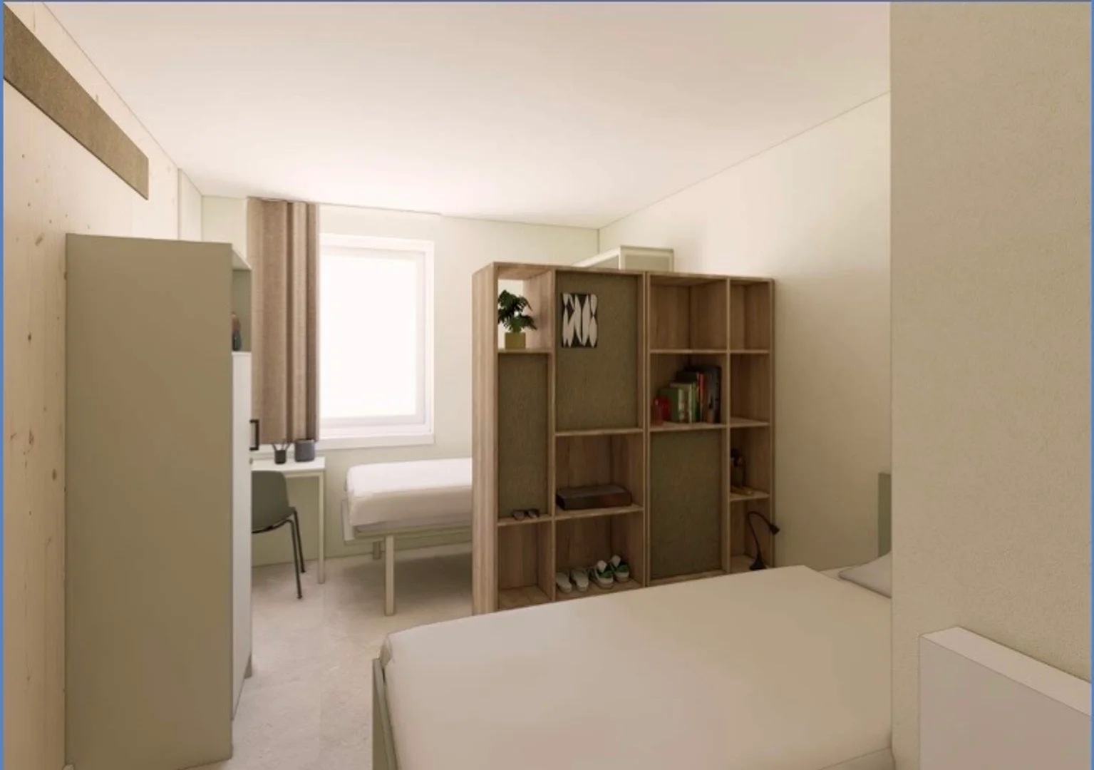 Budget-friendly student room close to campus in 