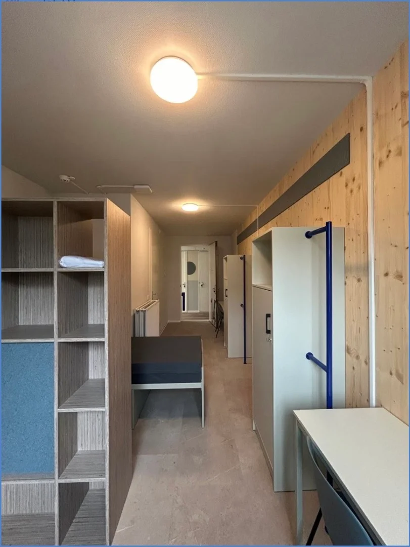 Bright and airy student room with easy university access in 