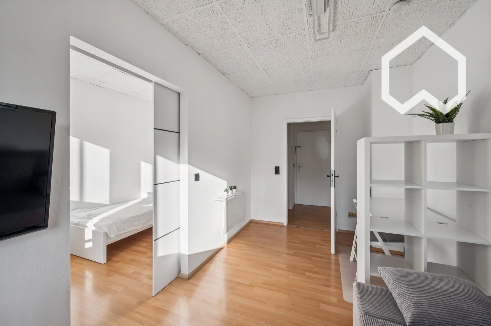 Habitación en apartamento estudiantil en alquiler en , completamente amueblado