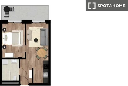Studio à Waagner-Biro Straße-130, image 13 de 19