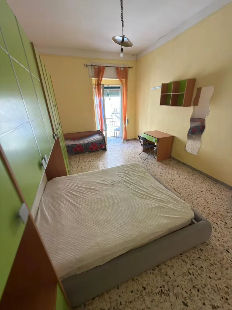 Stanza per studenti luminosa e ariosa con facile accesso all'università a 