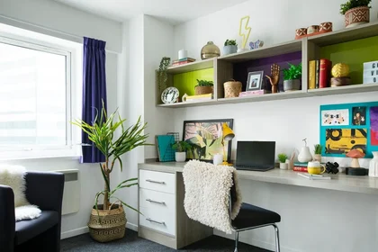 Quarto privado em residência em Pellett St, Cardiff CF10 4FD, United Kingdom, imagem 12 de 21