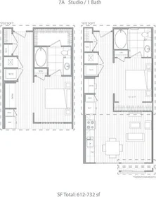 Studio à 80, Cambridgepark Dr., Unit 425, North Cambridge, Cambridge, MA, 02140, image 1 de 1