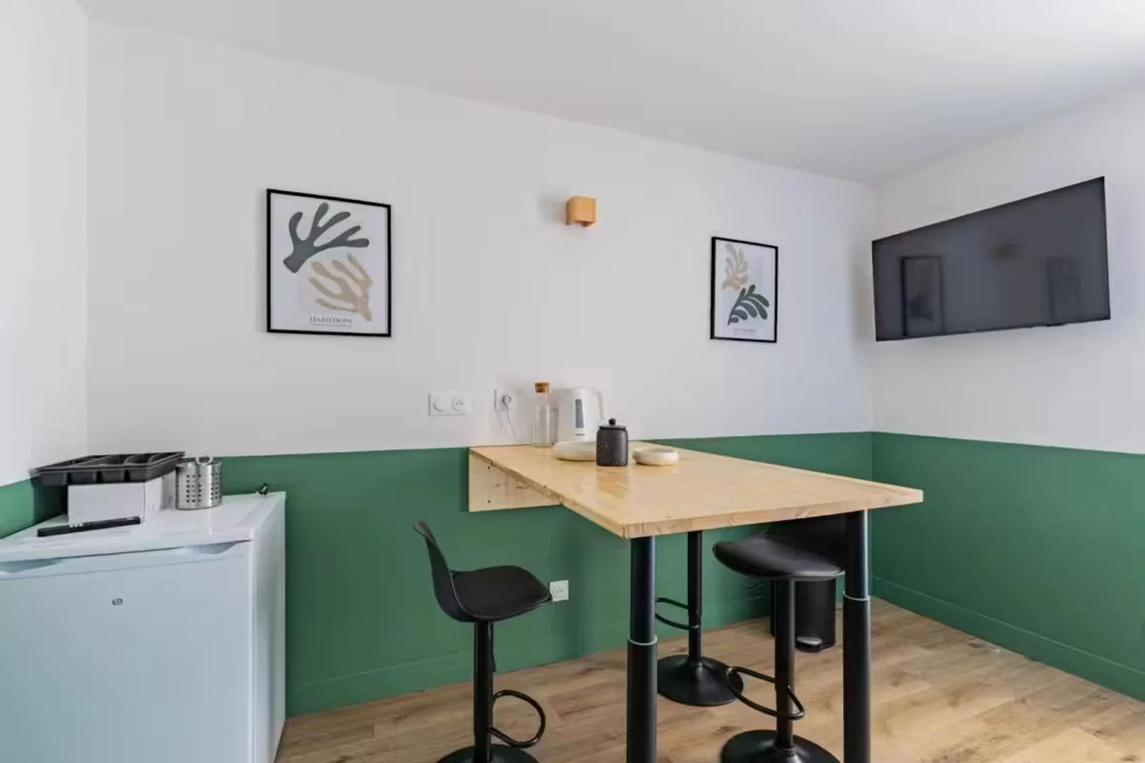 Chambre d'étudiant confortable et spacieuse dans 