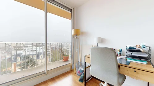 Habitación privada en 10 Bd Hérold, 92000 Nanterre, France, imagen 15 de 30