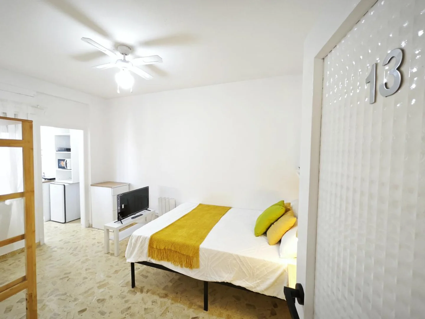Affordable room for students with ample lighting in