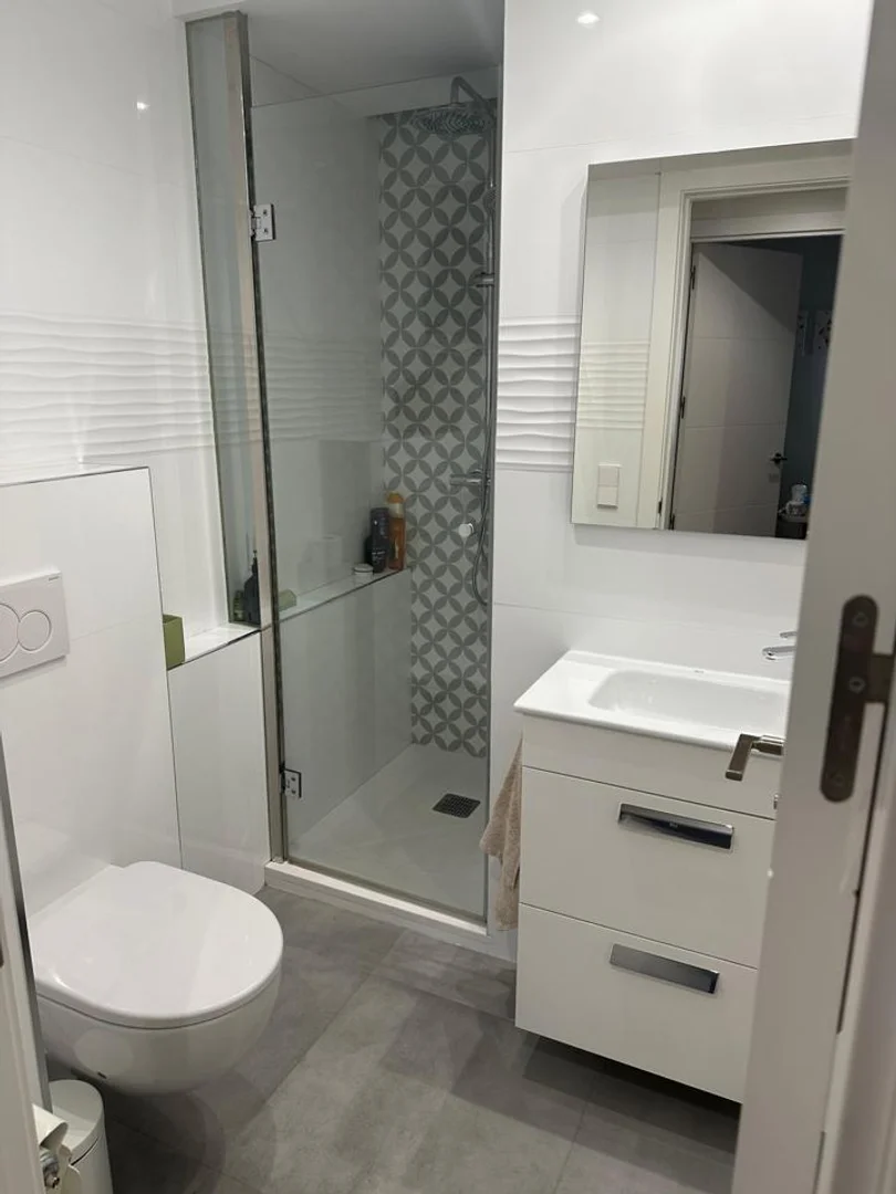 Chambre à louer dans un appartement d'étudiant à , entièrement meublée