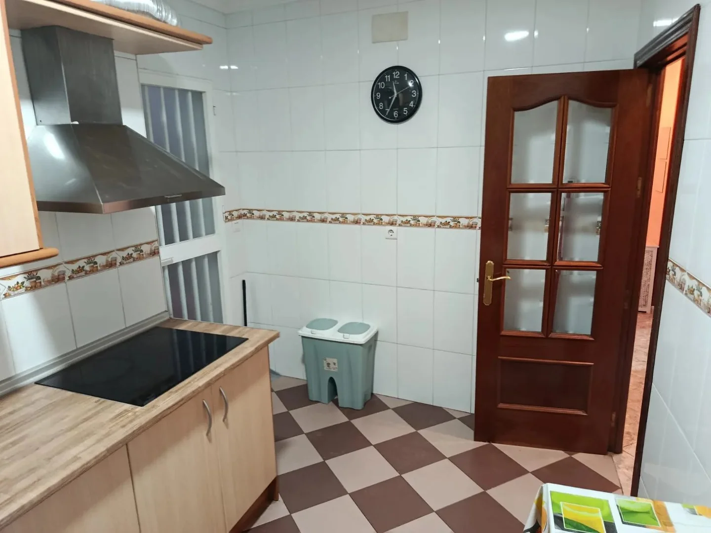 Student room in  with study area and shared facilities