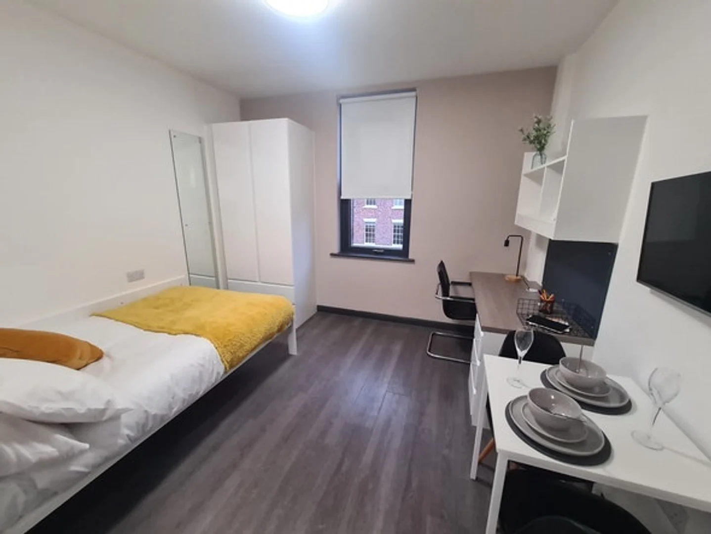 Erschwingliche Studiowohnung mit wesentlicher Ausstattung in 