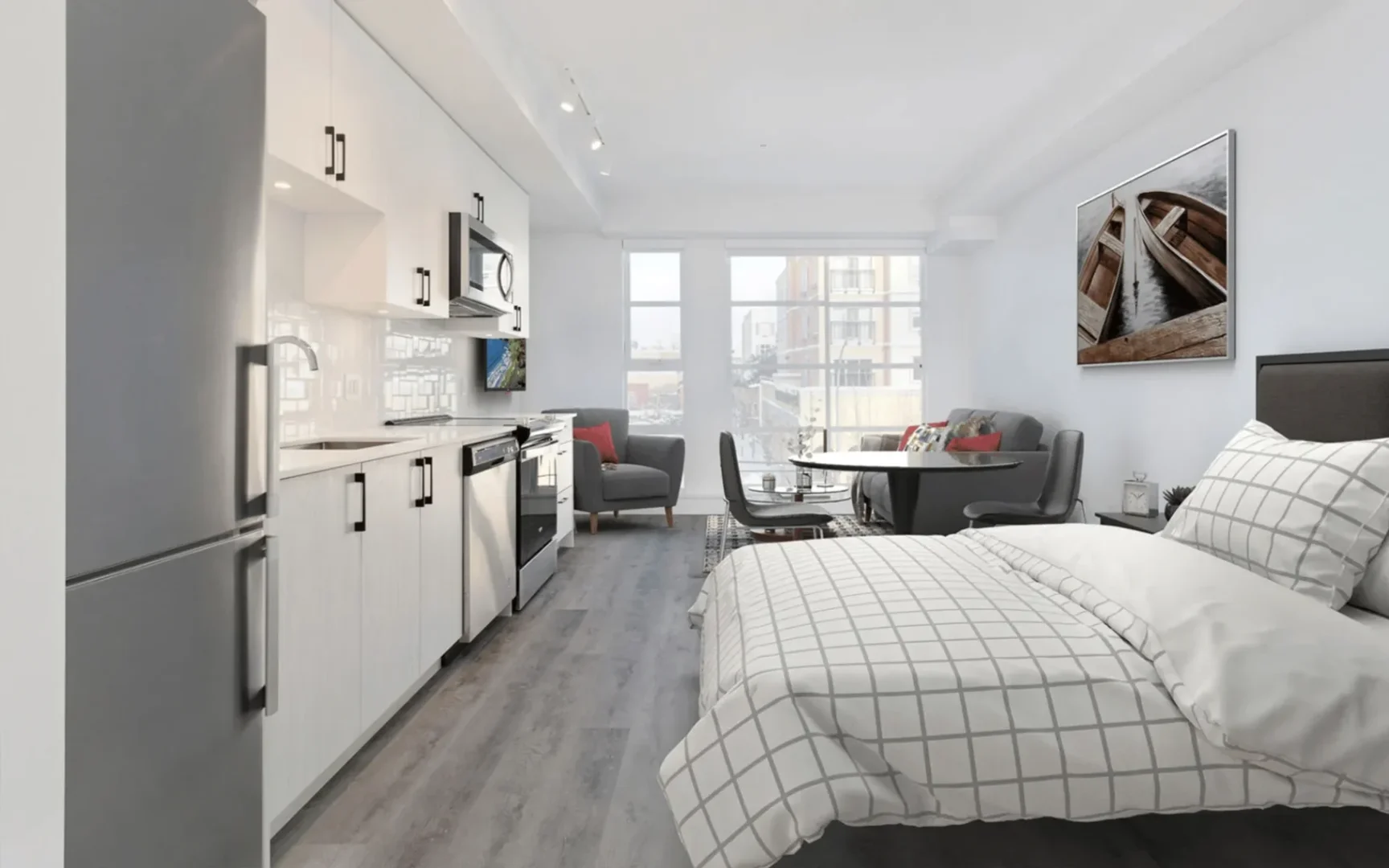 Self-contained studio for students in central 