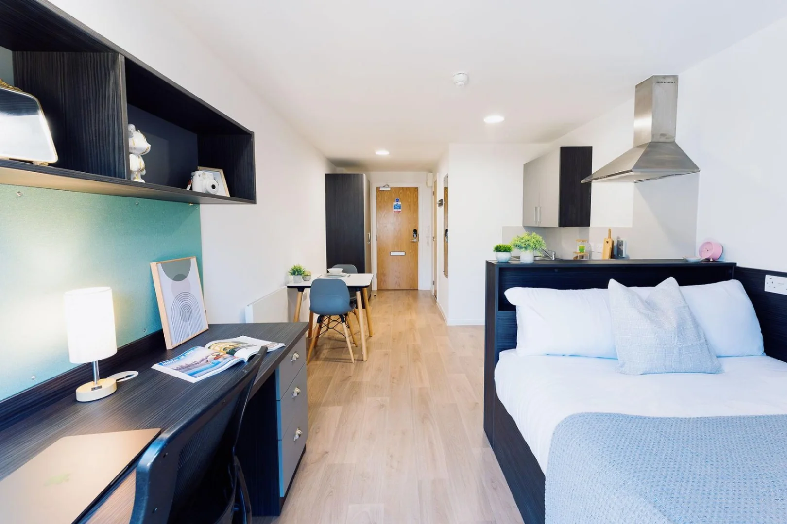 Compact studio apartment ideal for students in 