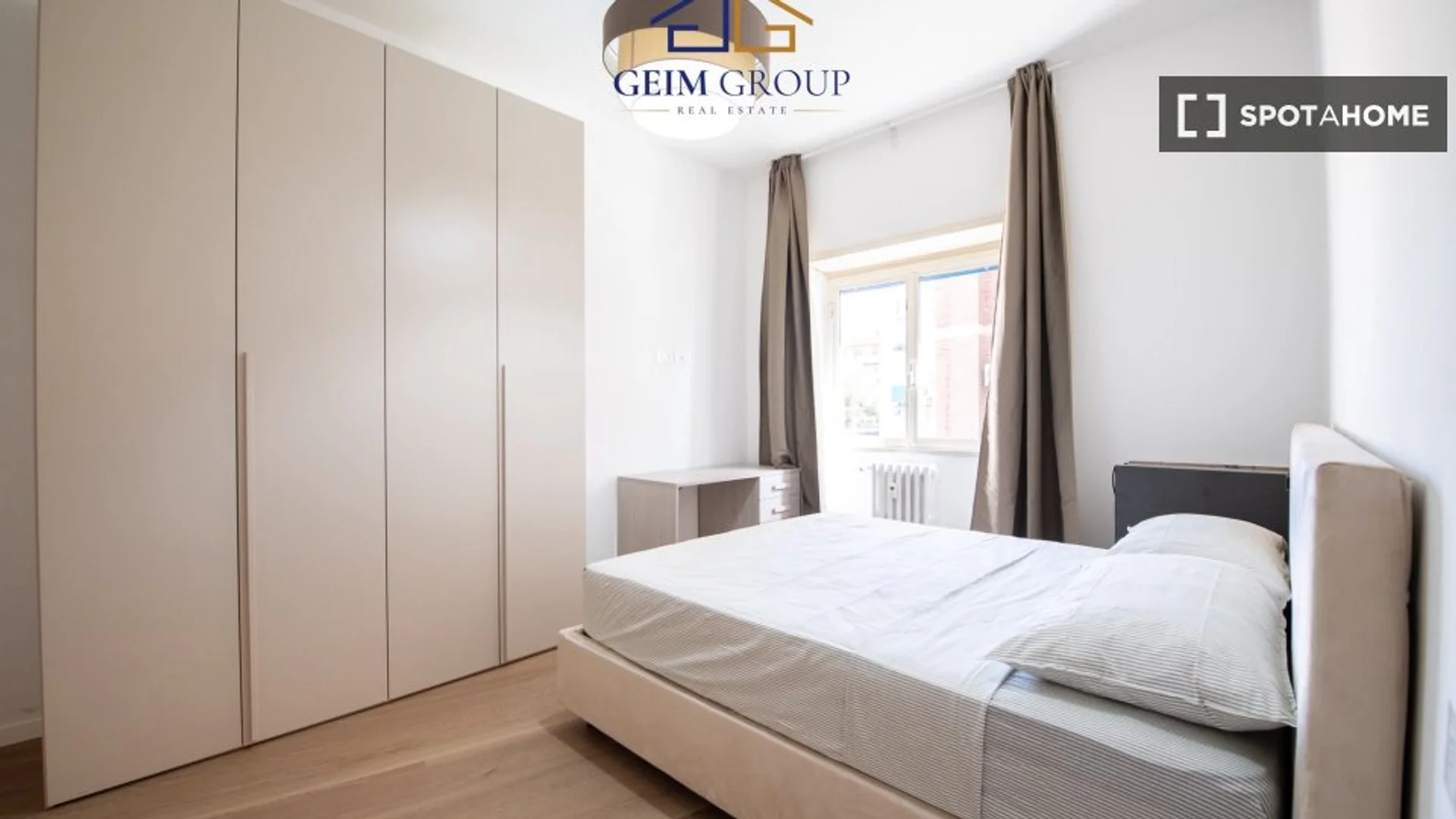 Quarto amigo do estudante em  com comodidades modernas