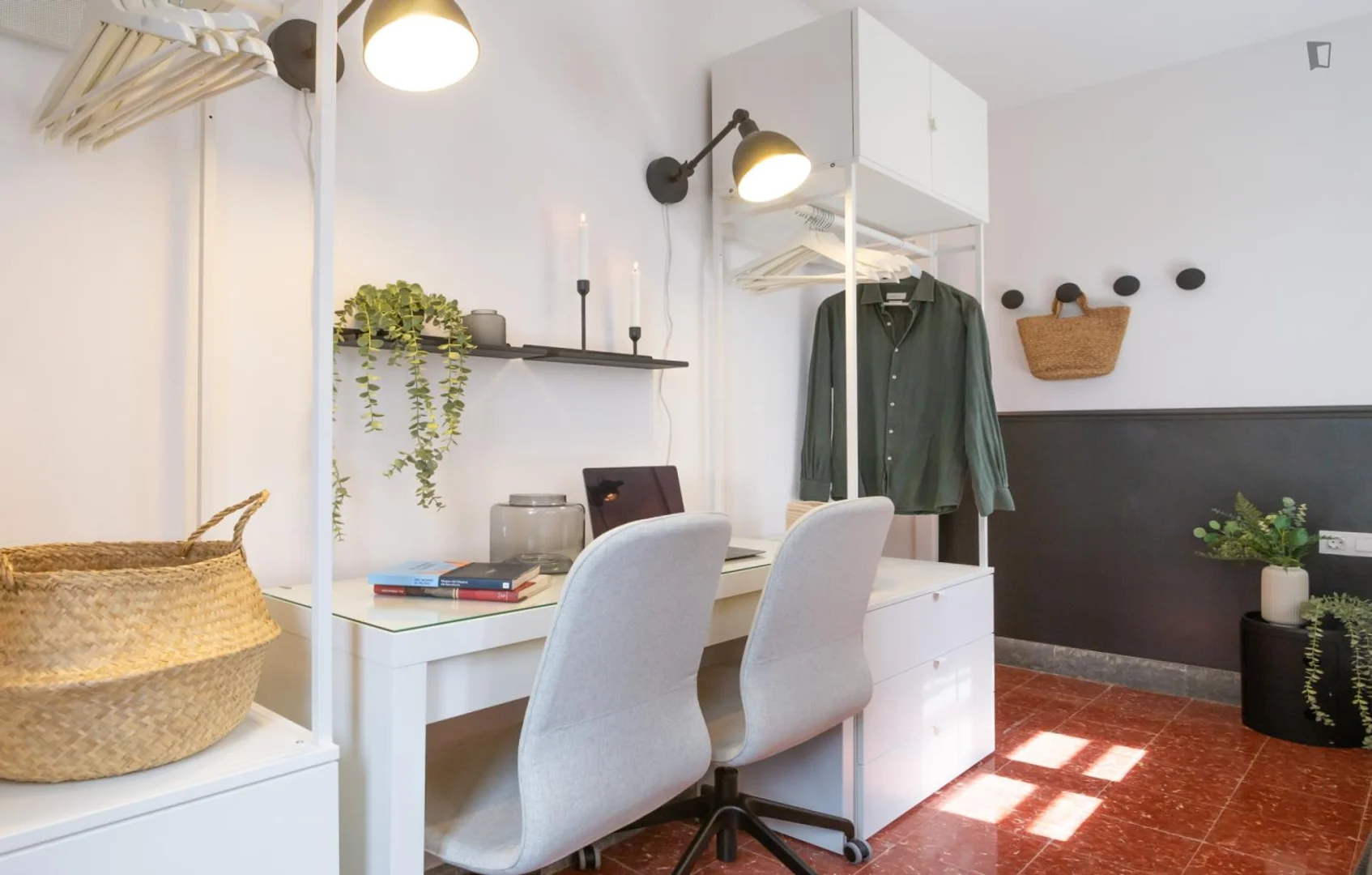 Chambre d'étudiant confortable et spacieuse dans
