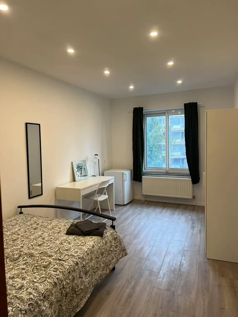 Student-friendly room in  with modern amenities