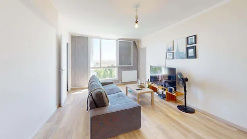 Quarto privado em 145 Av. de la Libération Charles de Gaulle, 33110 Le Bouscat, France, imagem 11 de 17