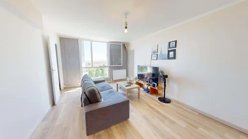 Quarto privado em 145 Av. de la Libération Charles de Gaulle, 33110 Le Bouscat, France, imagem 15 de 17