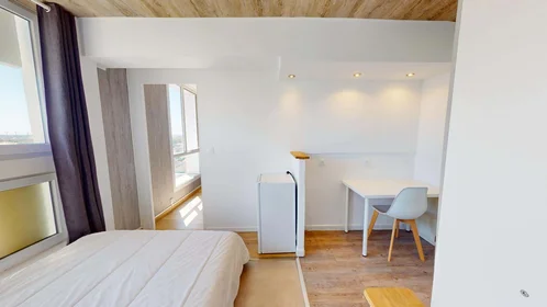Quarto privado em 145 Av. de la Libération Charles de Gaulle, 33110 Le Bouscat, France, imagem 3 de 17