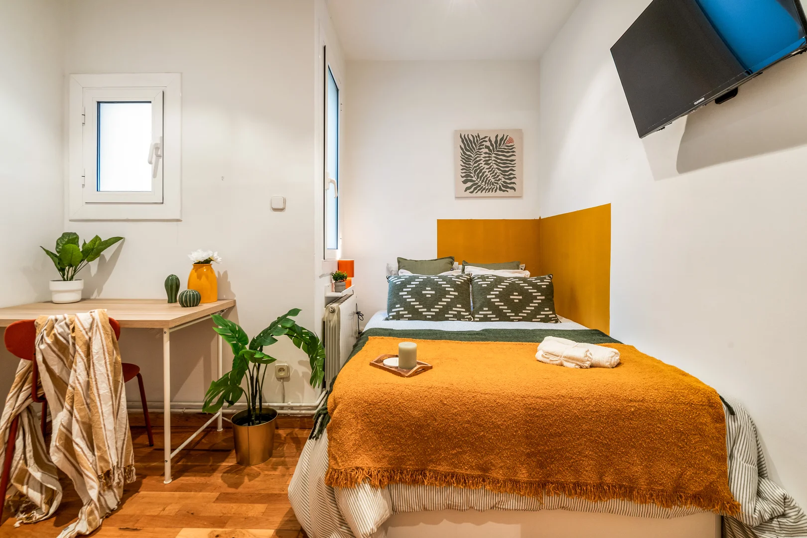 Chambre à louer dans un appartement d'étudiant à , entièrement meublée