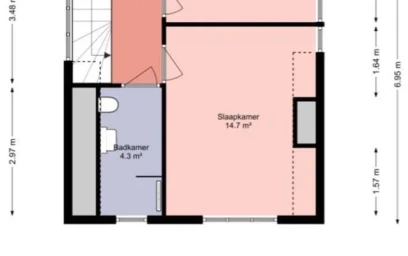 Habitación privada muy luminosa en {area}