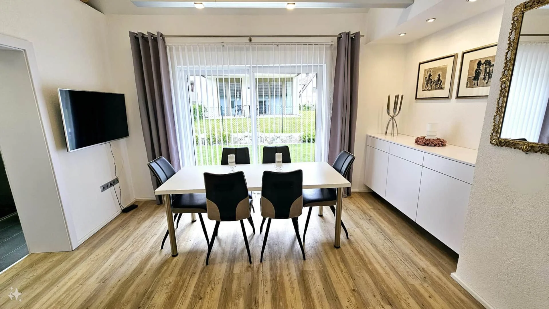 Student room in  with study area and shared facilities