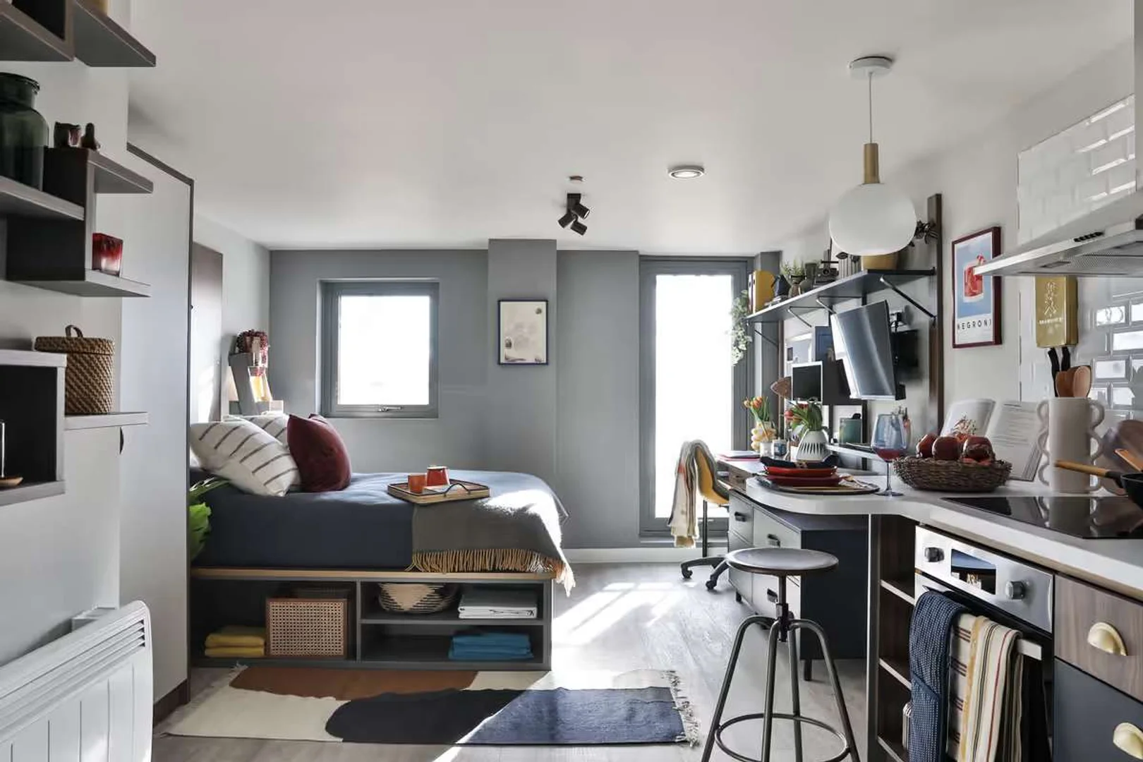 Practical studio in  designed for student needs