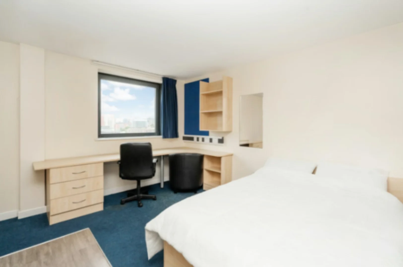 Modern student studio with complete amenities in 