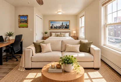 Studio in residence at 428, East 3rd St., Unit 1, South Boston, Boston, MA, 02127, image 9 of 10