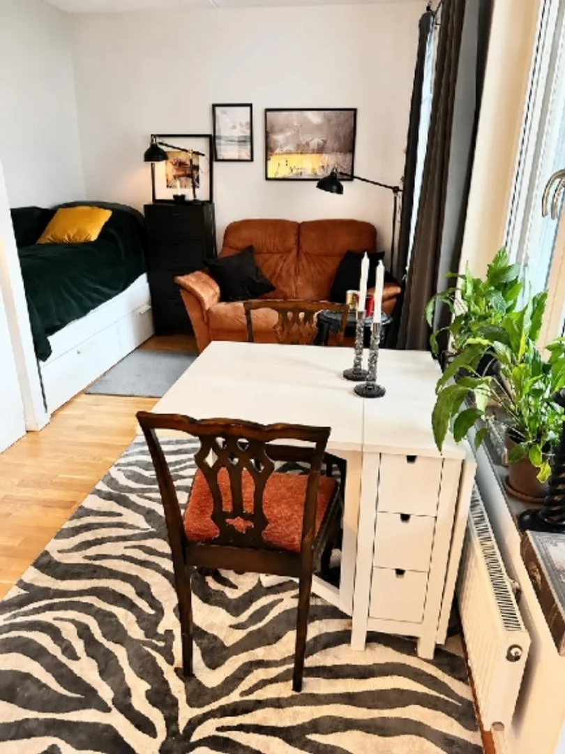 Bright and airy student room with easy university access in 