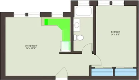 Stanza privata in East 53rd Street, immagine 8 di 17