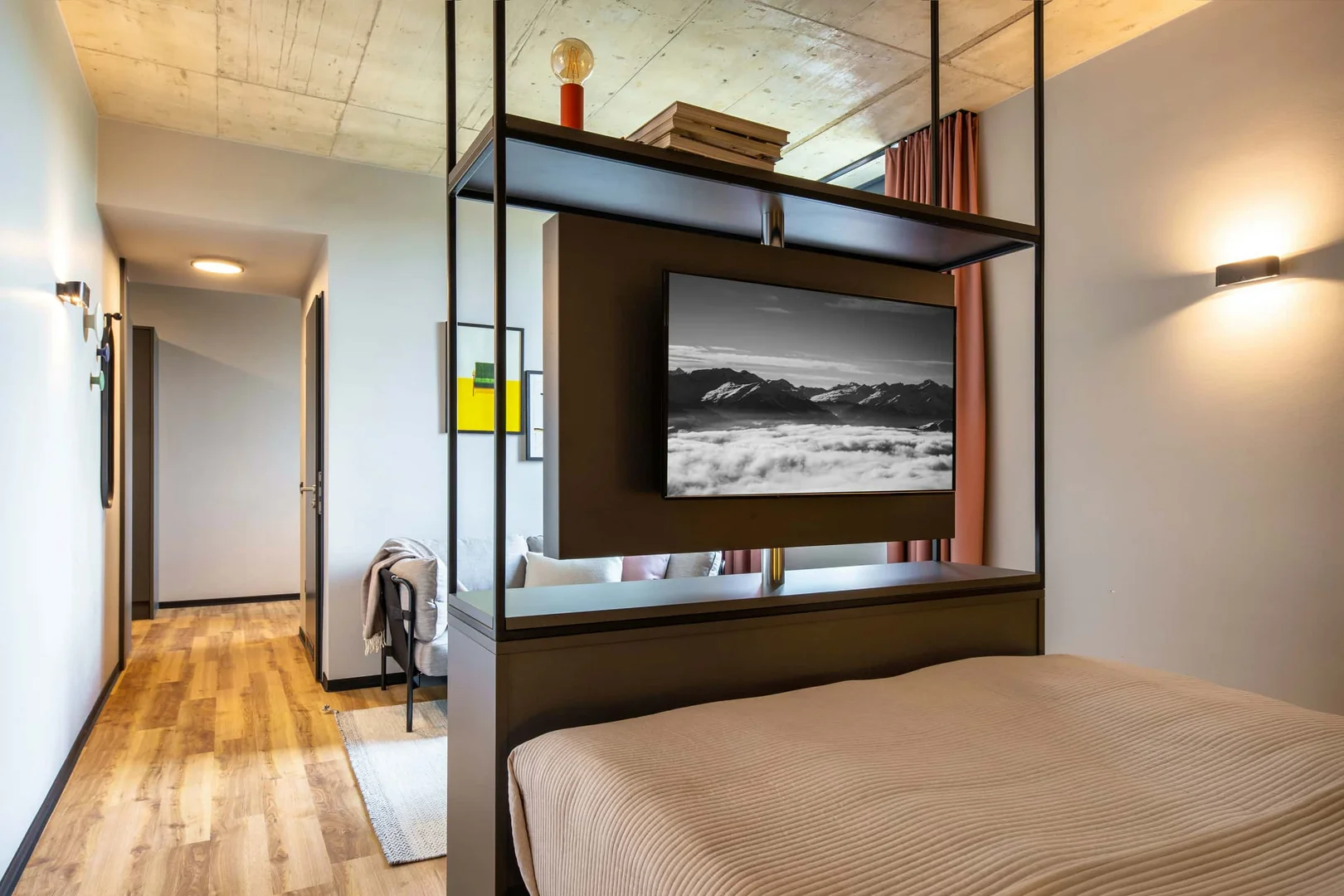 Chambre d'étudiant confortable et spacieuse dans 