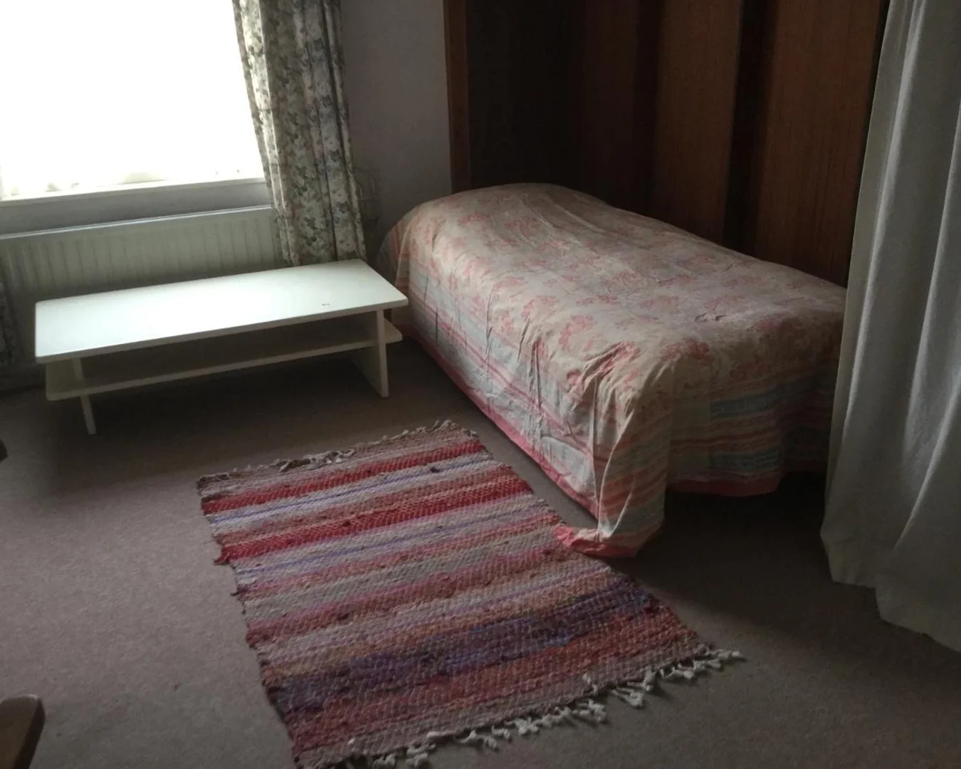 Student room in  with study area and shared facilities