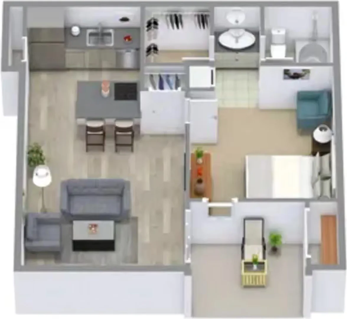 Budget-friendly student room close to campus in 