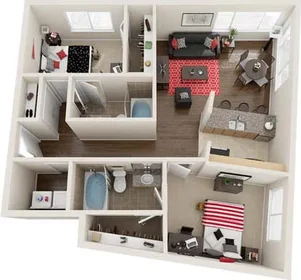 Özel oda konumu Guadalupe Street, 34 38 görüntüsü