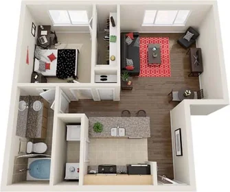Özel oda konumu Guadalupe Street, 37 38 görüntüsü