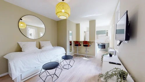 Habitación en alquiler con cama doble {area}